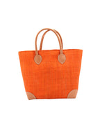 Augustine basket bag Coral large