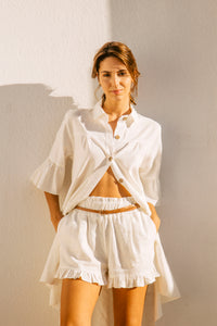 Short Antiguo Crudo