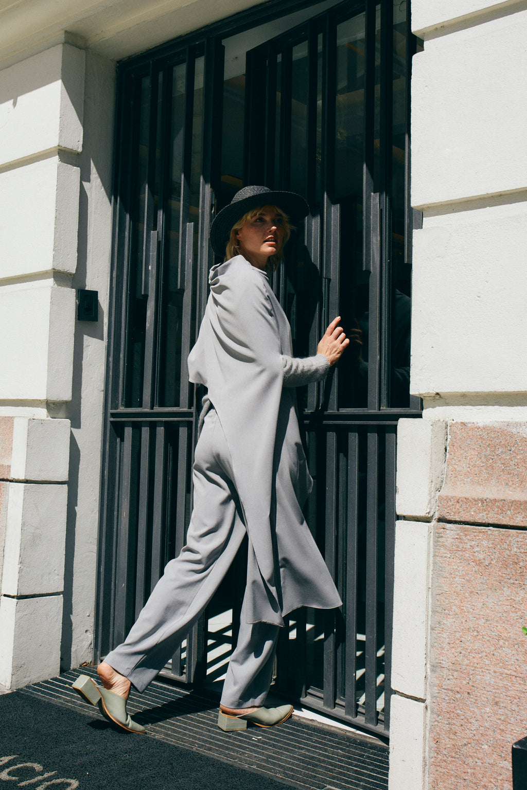 Ruana Molino Gris