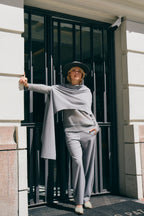 Ruana Molino Gris