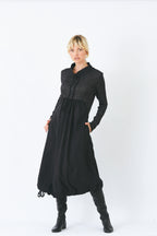 Vestido Salto Negro