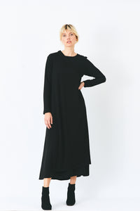 Vestido Tortoni Negro