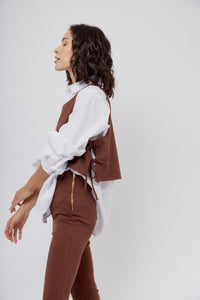 Pantalón Acomodo Marrón